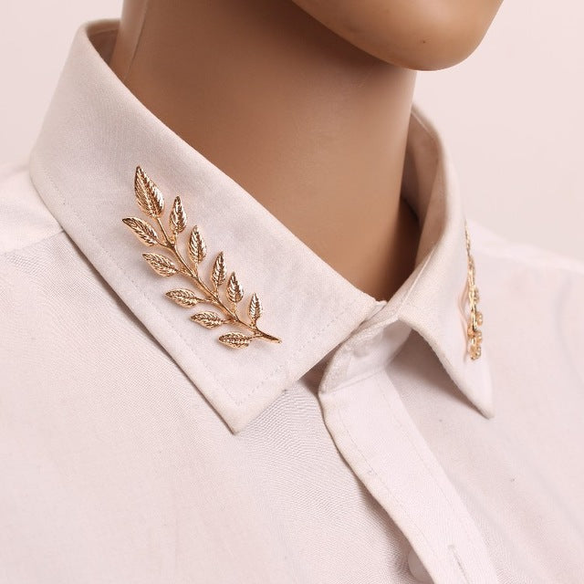 Leaf Collar Broach